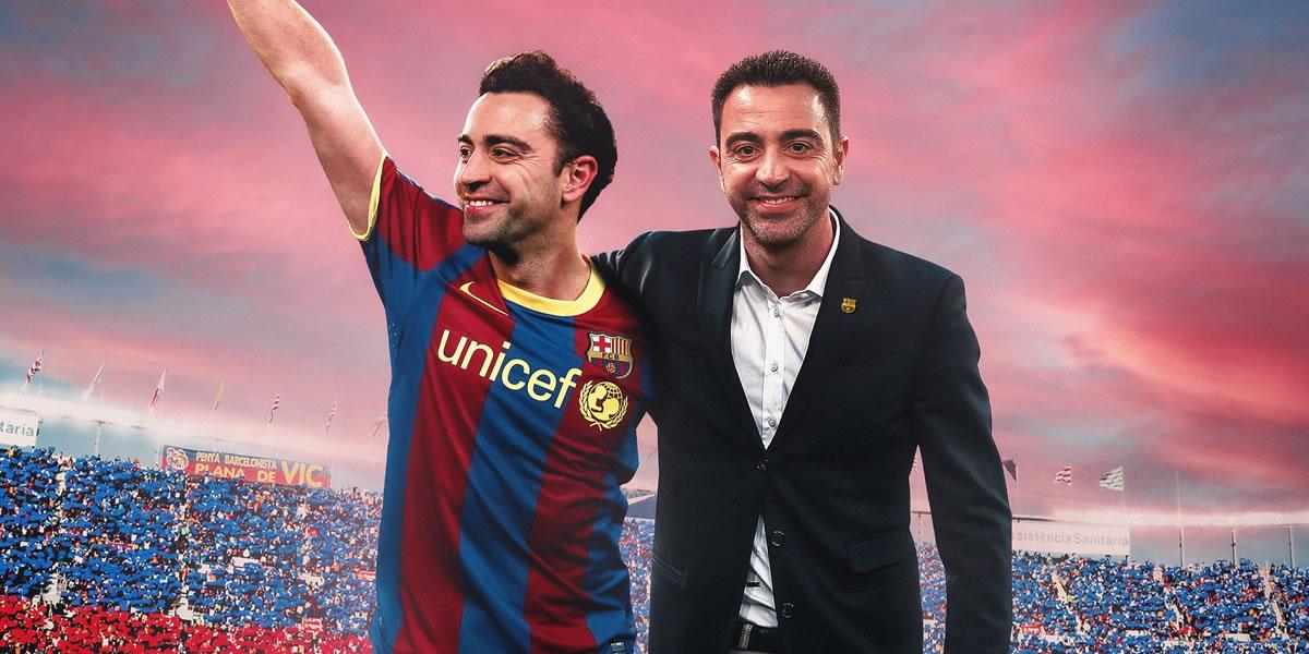 Las primeras palabras de Xavi Hernández como entrenador del Barça