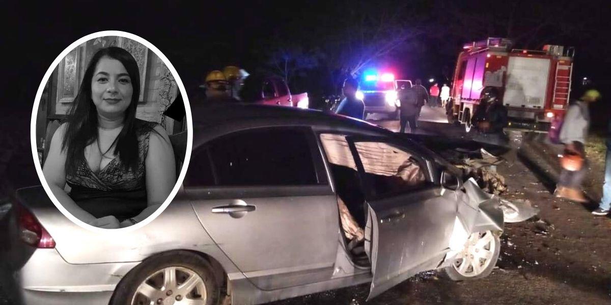 Profesora muere en accidente de tránsito nocturno en La Paz