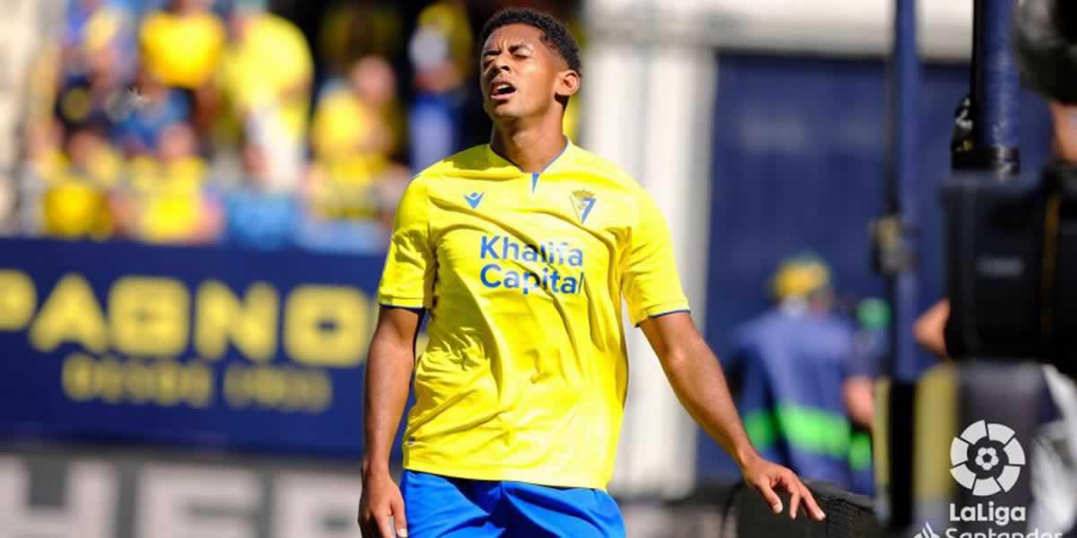 ‘Choco‘ Lozano igualó su peor registro de goleo con el Cádiz en un inicio de la Liga Española