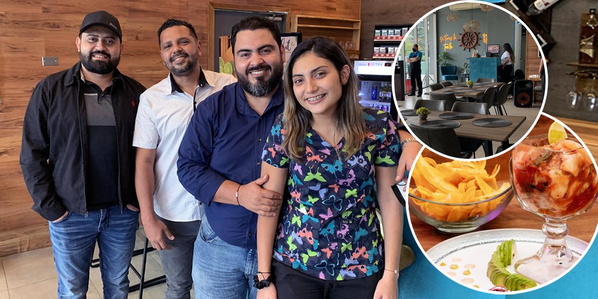 Simón Camarón: amigos abren espectacular restaurante de mariscos en San Pedro Sula