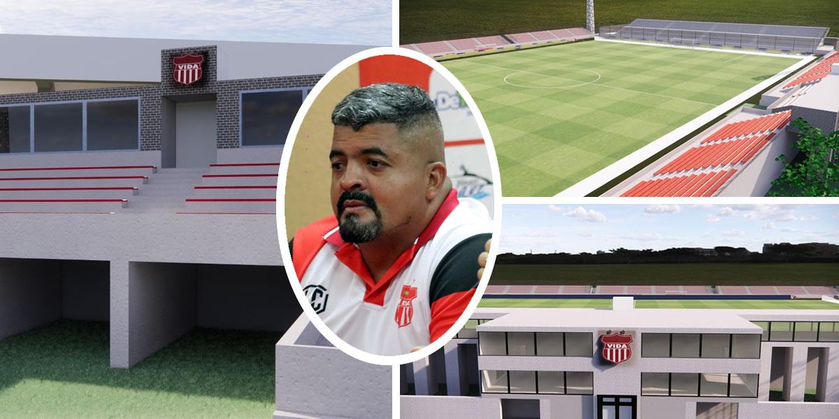 Trabas en la construcción del estadio del Vida en La Ceiba: “Las cosas no son fáciles acá”