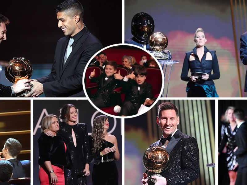 Las imágenes de la gala del Balón de Oro 2021 que coronó a Lionel Messi en París con su séptimo galardón que ofrece la revista France Football.