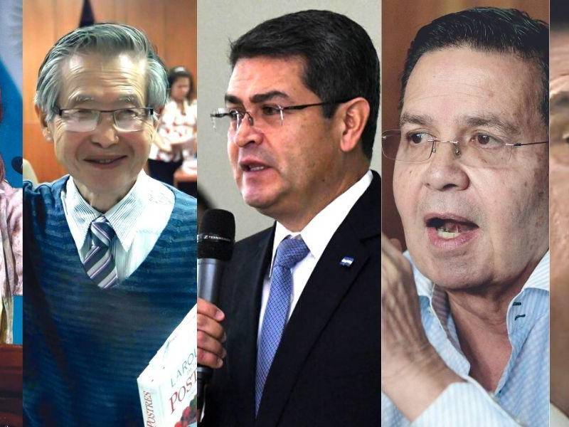 Juan Orlando Hernández y el panameño Manuel Antonio noriega fueron pedidos por EE.UU.