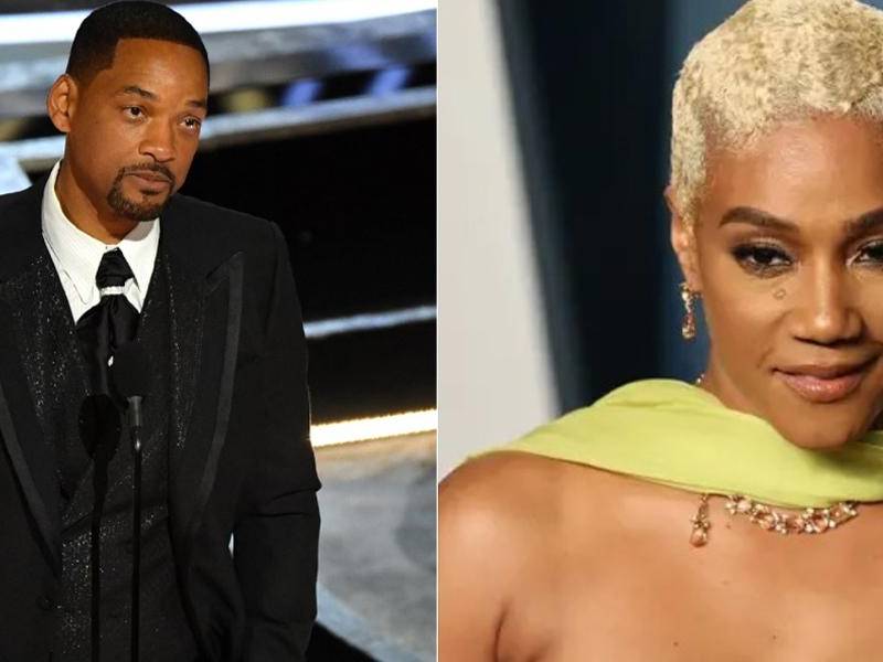 En la imagen Will Smith y Tiffany Haddish.