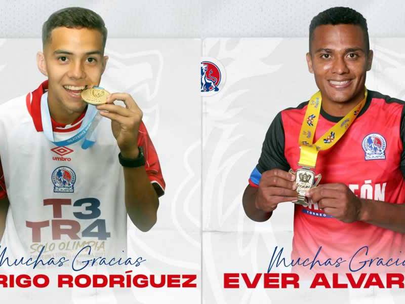 Rodrigo Rodríguez y Ever Alvarado se unen a la lista de bajas del Olimpia.