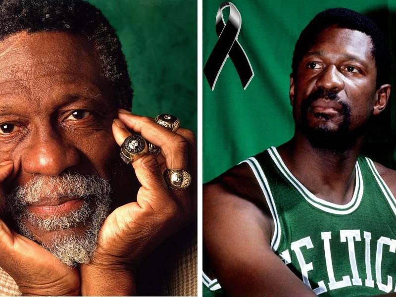 Bill Russell fue uno de los mejores jugadores de la historia del baloncesto de la NBA.