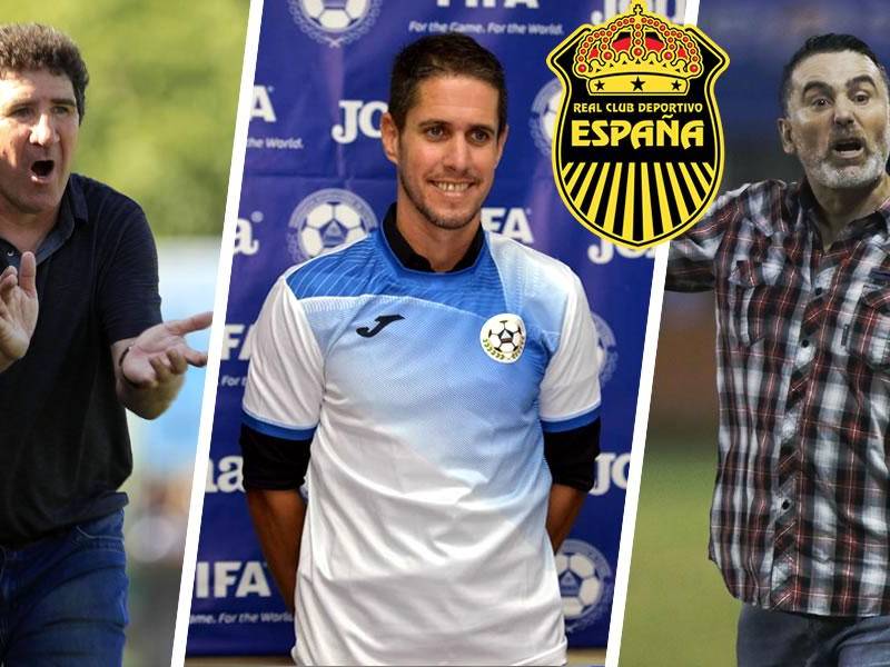 Héctor Vargas, Juan Vita y Fernando Araújo son los tres candidatos para dirigir al Real España tras la salida de Raúl ‘Potro‘ Gutiérrez.