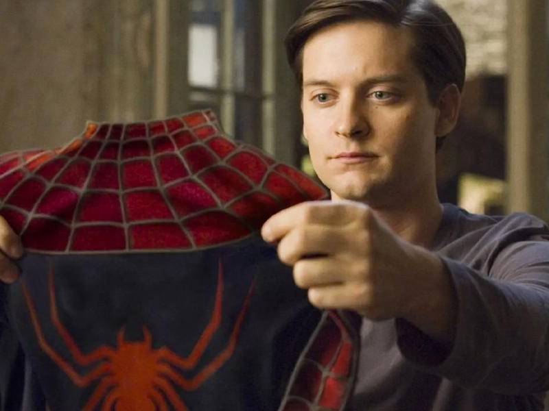El actor Tobey Maguire.