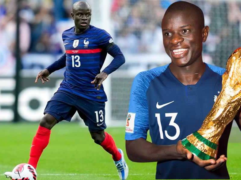 N’Golo Kanté fue pieza clave de la Selección de Francia que quedó campeona del Mundial de Rusia 2018.