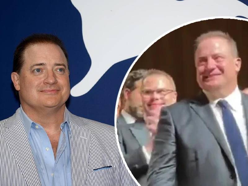 El actor Brendan Fraser.