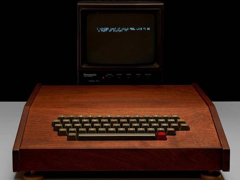 El ejemplar Chaffey College Apple-1.