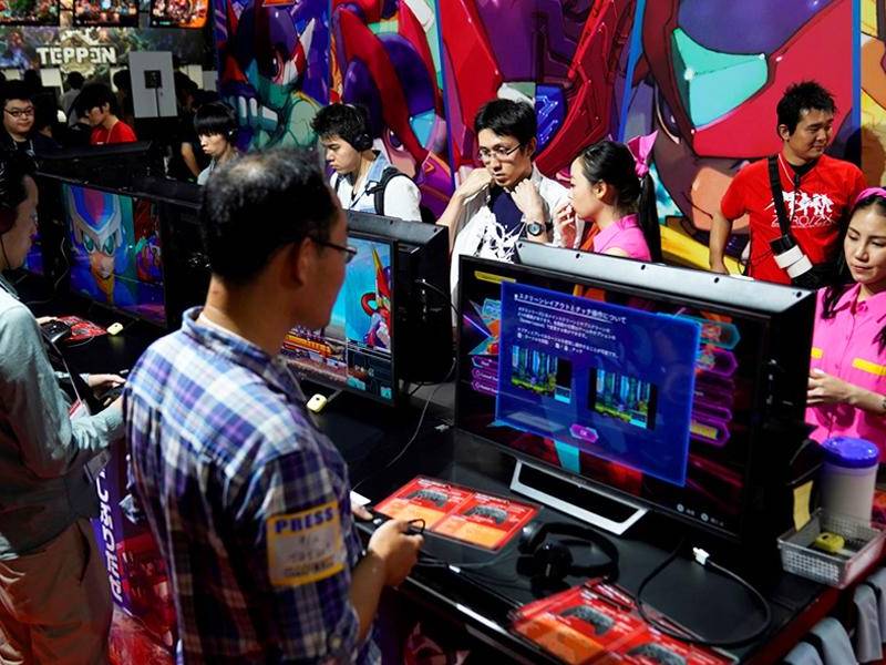 Imagen de archivo de la feria de videjuegos Tokyo Game Show.