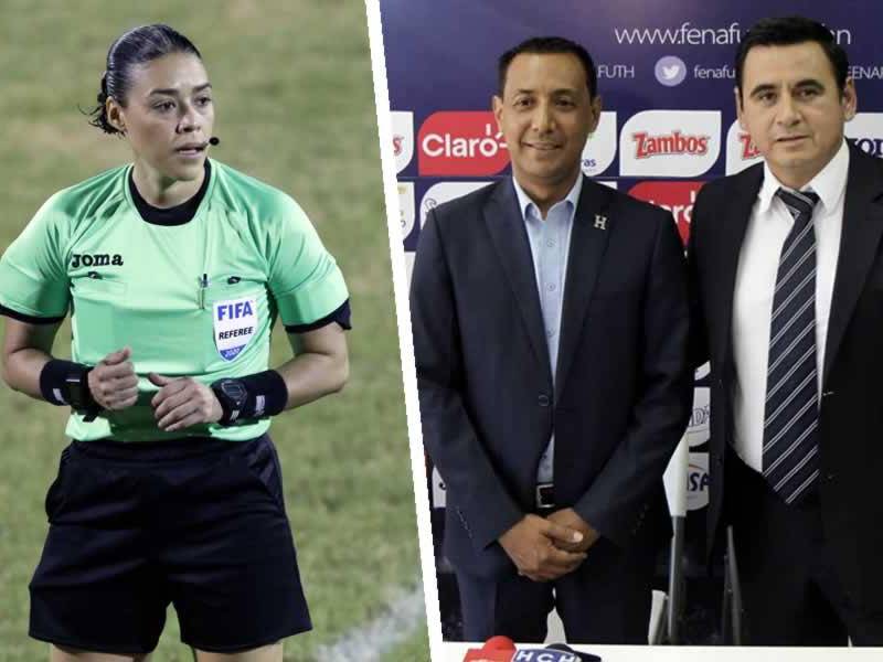 Melissa Pastrana denunció que no es tomada en cuenta por la Comisión Nacional de Arbitraje, comandada por Óscar Velásquez y Benigno Pineda.