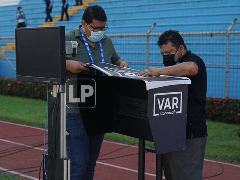 El VAR quedó listo para ser utilizado en el estadio Olimpico durante el partido Honduras-Canadá de la eliminatoria de Concacaf.