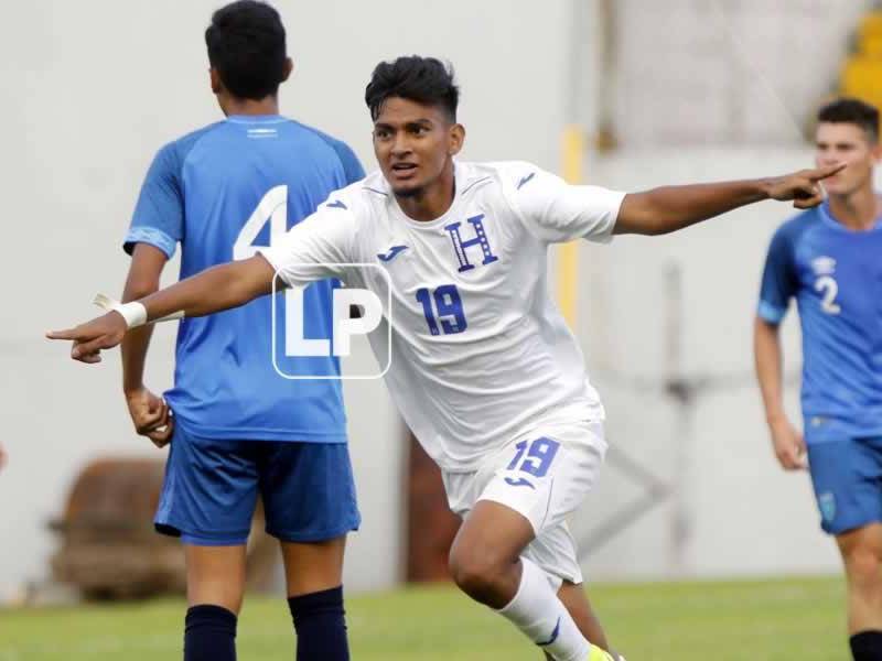 La Sub-20 de Honduras venció a Guatemala en juego de preparación.