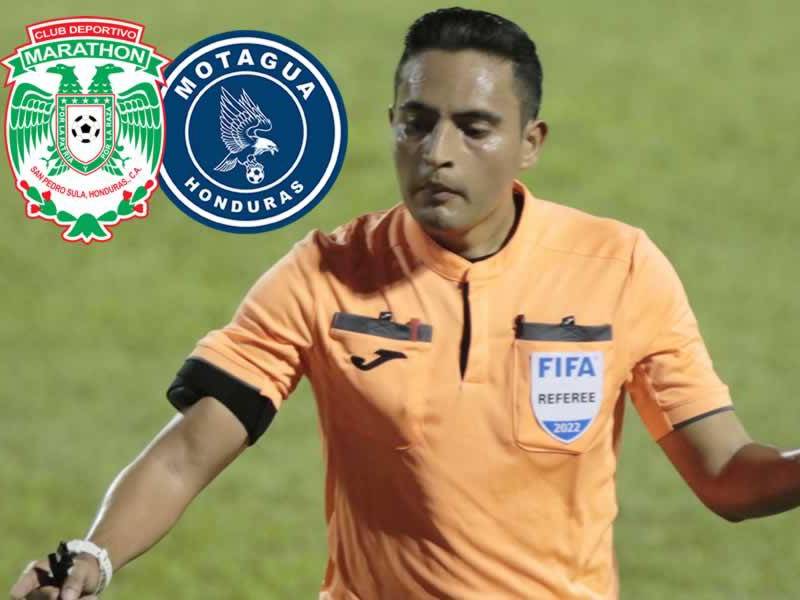 Said Martínez fue el elegido por la Comisión de Arbitraje para impartir justicia en el clásico Marathón-Motagua.