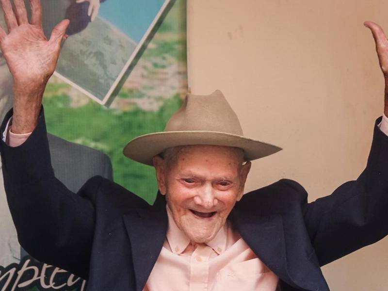 Juan Vicente Pérez Mora en su casa.