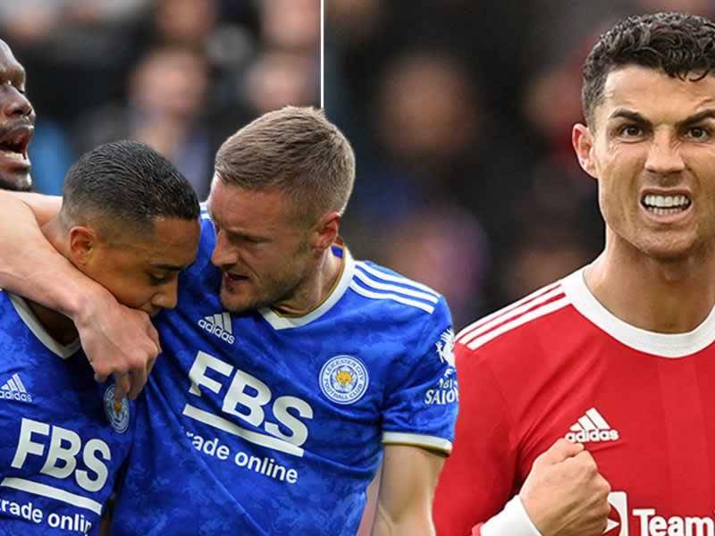 El Leicester City asestó una dolorosa derrota al Manchester United de Cristiano Ronaldo.