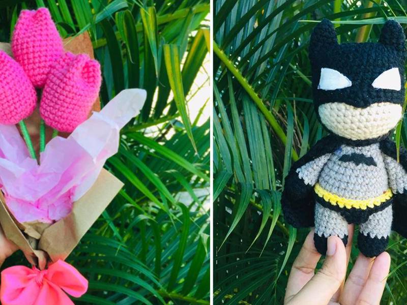 La emprendedora Enma Zarahy hace envíos a nivel nacional.