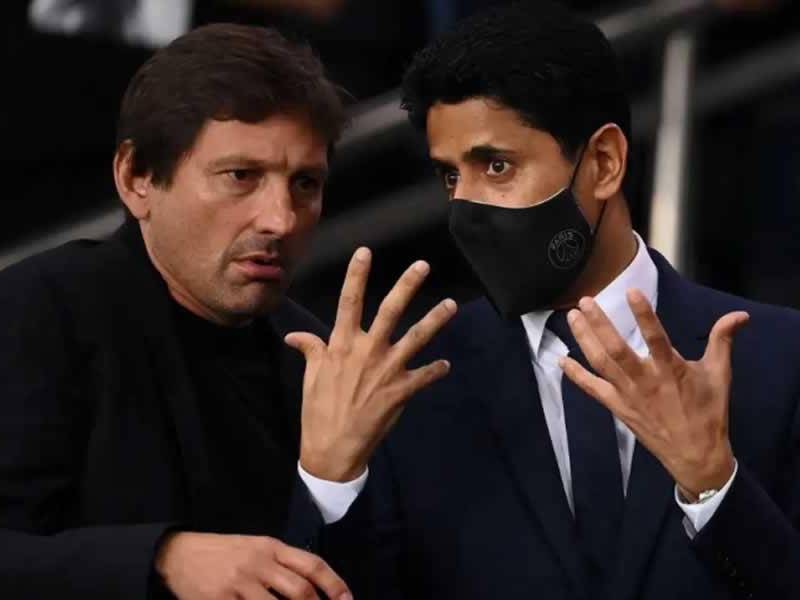 Nasser Al-Khelaïfi y Leonardo intentaron entrar al vestuario de los árbitros tras el partido Real Madrid-PSG.