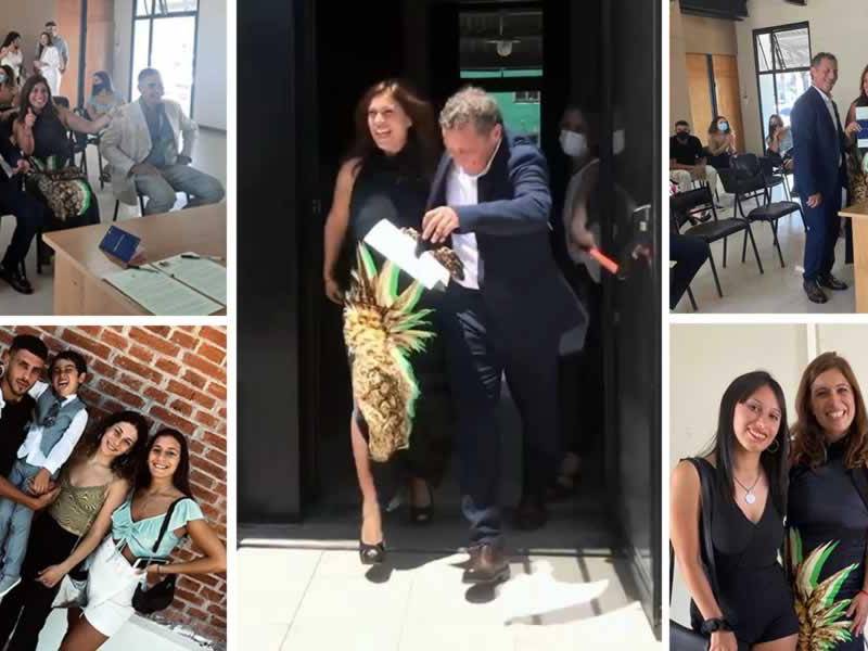 El entrenador del tetracampeón Olimpia, Pedro Troglio, se casó con su flamante esposa Alejandra Alonso en una íntima y sencilla ceremonia en La Plata, Argentina.