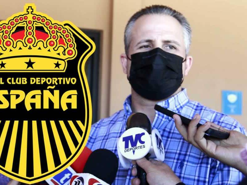 Elías Burbara, presidente del Real España, habló sobre lo que se viene en el equipo aurinegro.