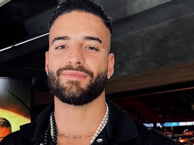 El artista colombiano Maluma.