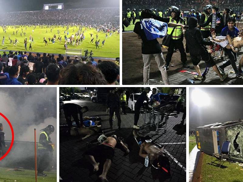 El fútbol de Indonesia vivió el capítulo más oscuro de su historia luego de que cientos de aficionados invadieran la cancha del estadio Kanjuruhan en partido de la Primera División, protagonizando una batalla campal que dejó más de un centenar de personas fallecidas y heridas.