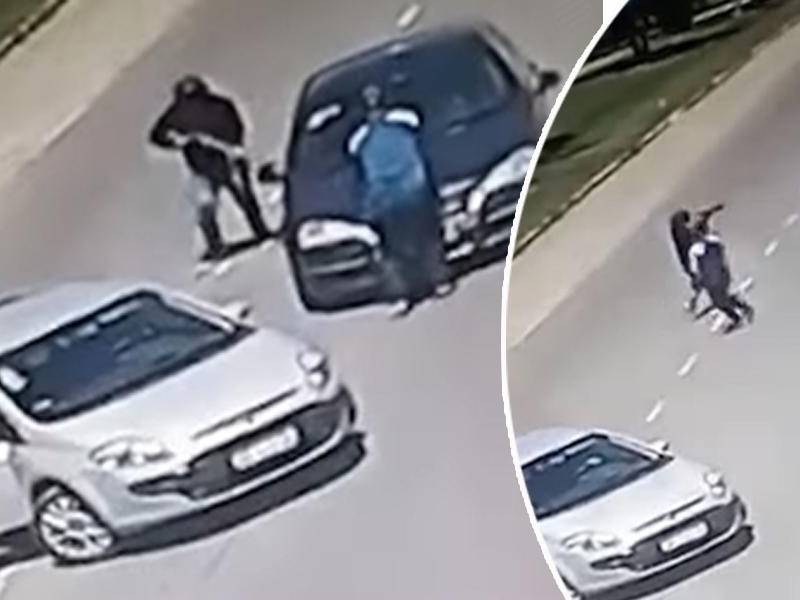 El video del ataque dura 38 segundos.