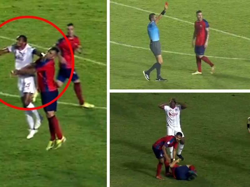 Jerry Bengtson y Boniek García fueron expulsados en el duelo del Olimpia contra el Municipal en Guatemala.