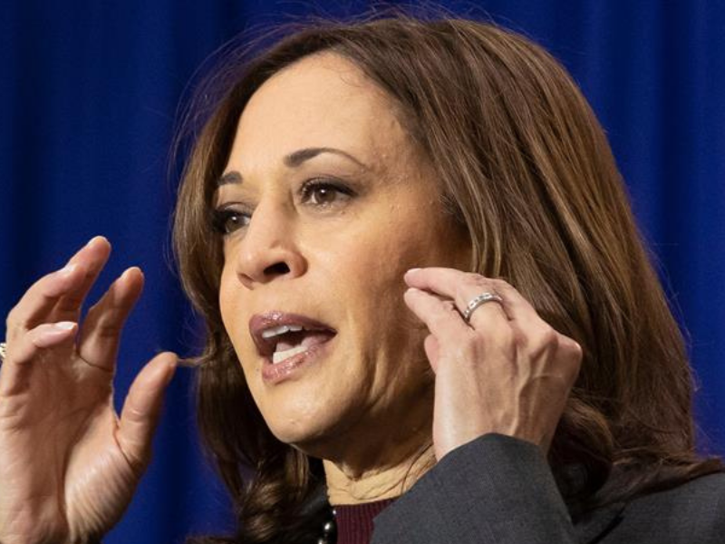 Kamala Harris es la primera mujer vicepresidenta de Estados Unidos.
