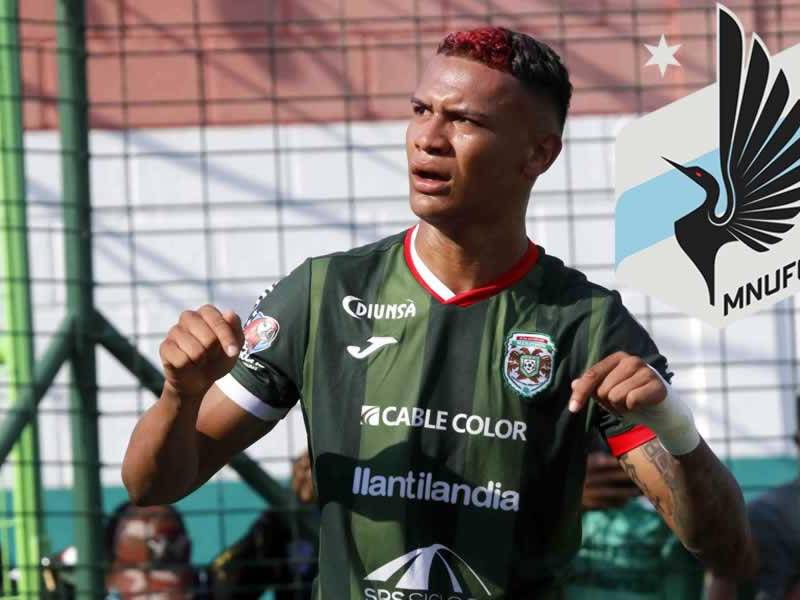 Kervin Arriaga no contaba para el Marathón y su futuro está en la MLS con el Minnesota United.