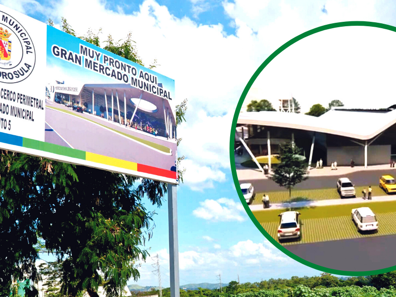 En este predio se construirá el mercado; los diseños están hechos y será necesaria una nueva licitación para su edificación.