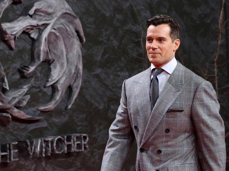 El actor británico Henry Cavill.