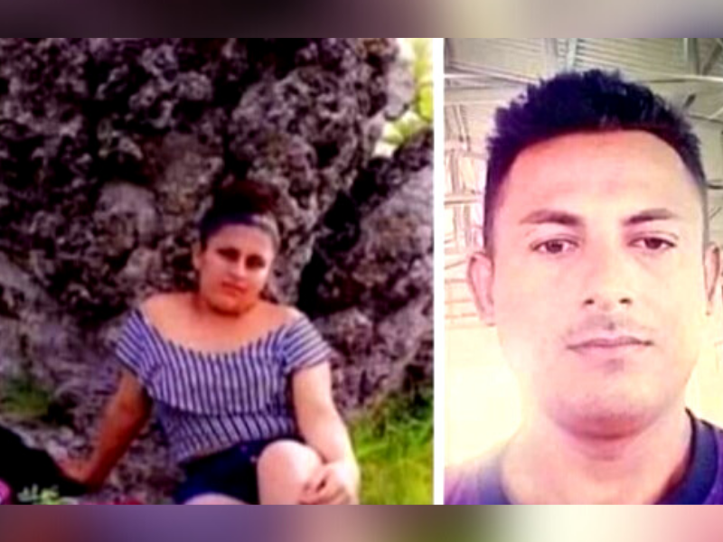 En imagen, la víctima y el presunto asesino.