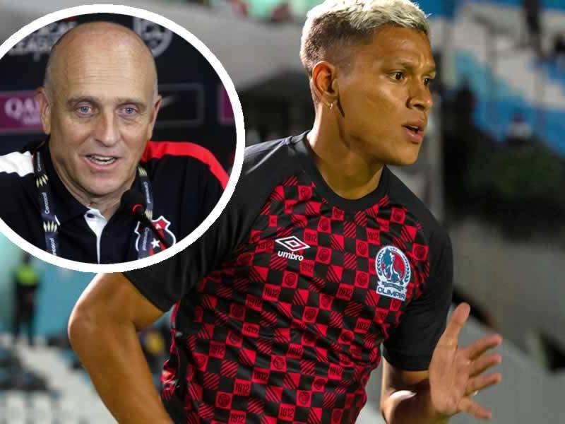 Brayan Moya habló sobre el reencuentro con Fabián Coito, exentrenador de la Selección de Honduras.