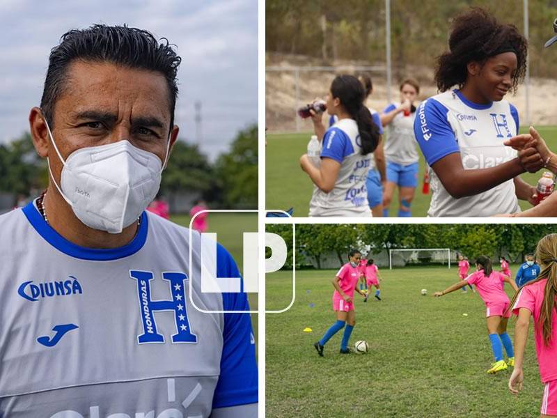 Juan Carlos Tenorio confía en el potencial de las chicas hondureñas y cree que va por buen camino, a pesar que el trayecto es largo.
