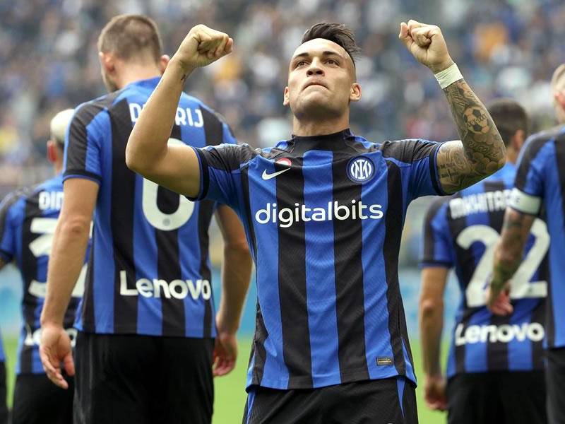Lautaro Martínez puso fin a cinco partidos de sequía en la Serie A.