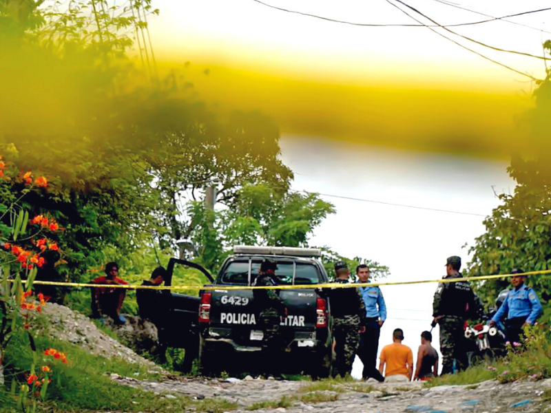 El crimen contra los jóvenes fue la noche del jueves.