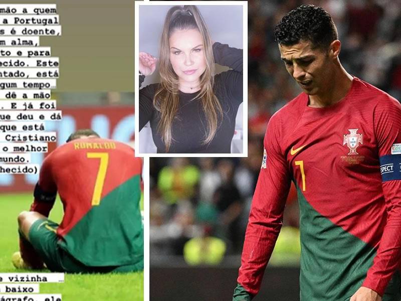 Kátia Aveiro, hermana de Cristiano Ronaldo, defendió al futbolista portugués de las críticas que ha recibido tras el partido frente a España en la UEFA Nations League.