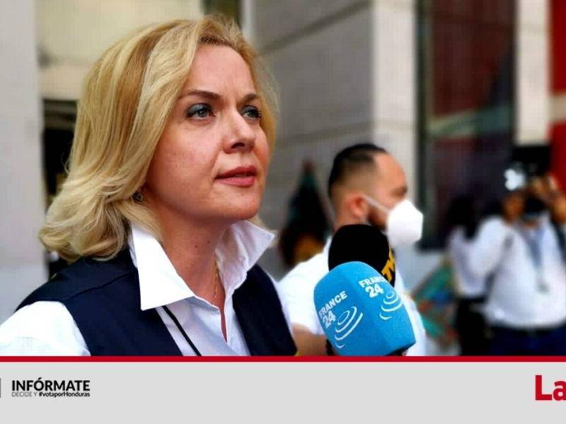 Željana Zovko, jefa de la Misión de Observadores Electorales de la Unión Europea (MOE-UE).