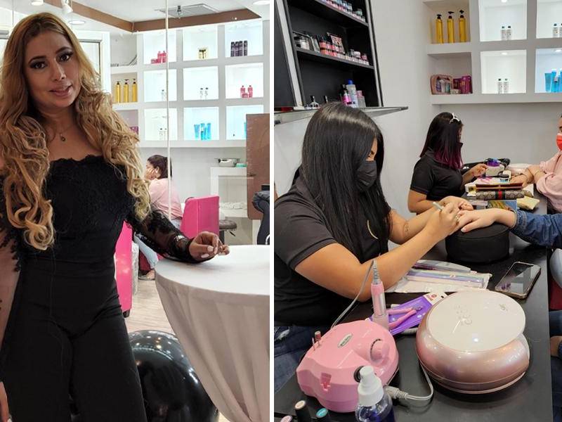 Blandin tiene una pequeña de cinco añitos.