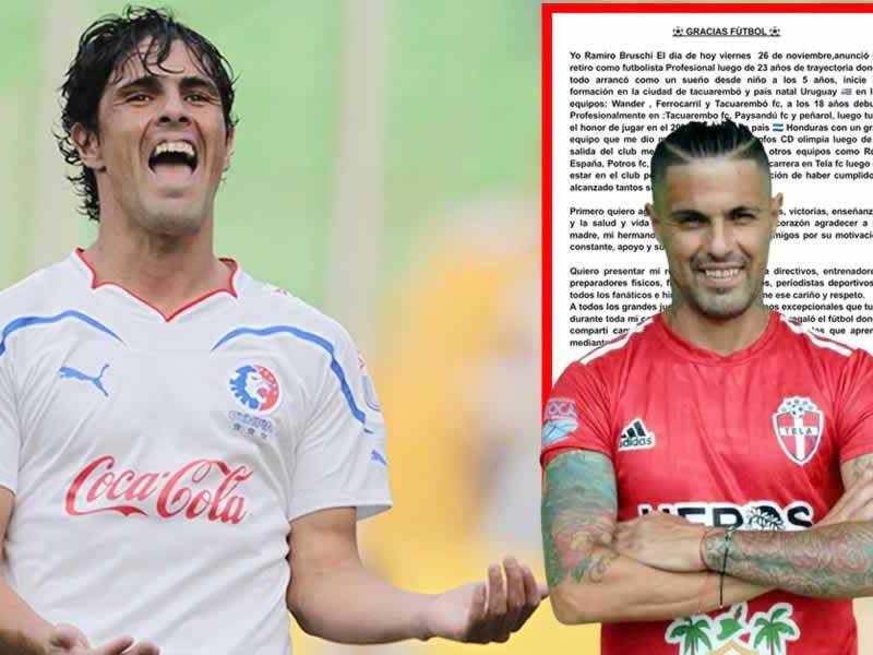 Ramiro Bruschi comunicó que se retira del fútbol profesional a sus 40 años.