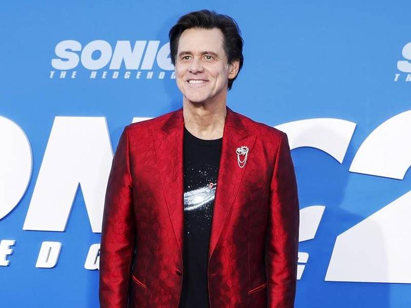 Jim Carrey en el estreno de la película ‘Sonic the Hedgehog 2’.