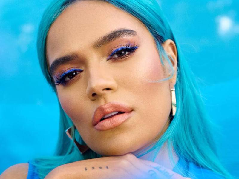 La cantante colombiana Karol G.