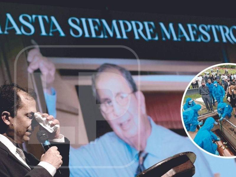 El homenaje fue organizado por un grupo de allegados al exponente de las artes escénicas y que sintieron que debía despedirse como un grande.