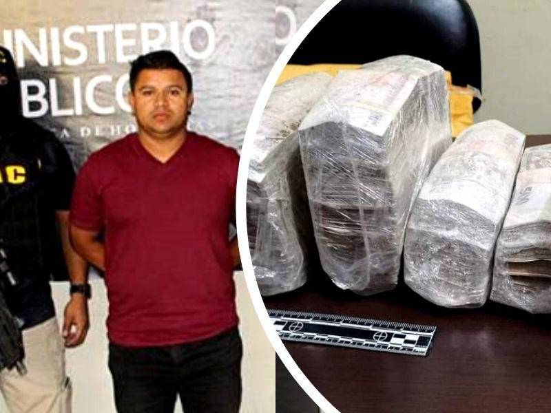 La operación de la Atic dio con el hallazgo de la millonaria suma en efectivo.