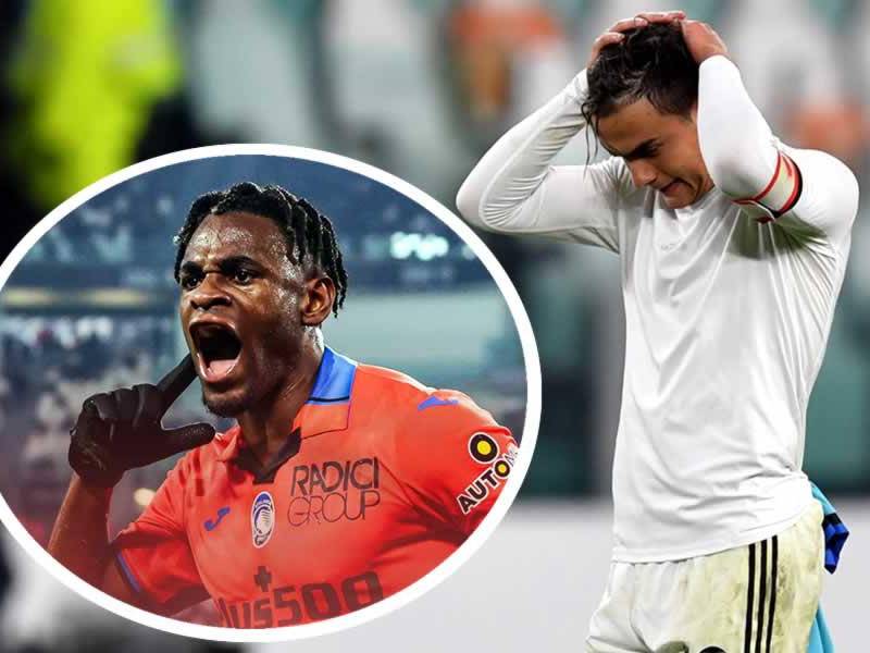 El Atalanta frustró a la Juventus en su propia casa con un gol de Duván Zapata.