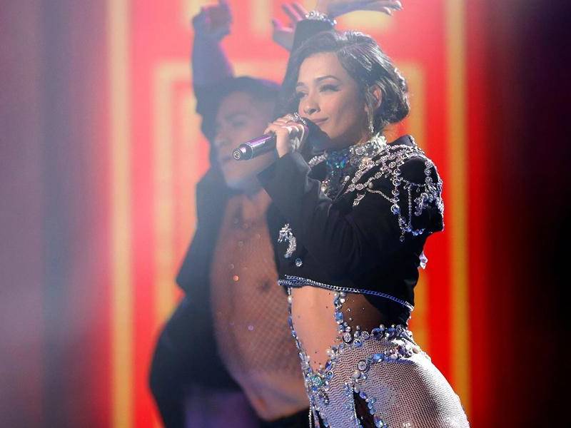 La cantante Chanel, representante española para el certamen de Eurovisión 2022.