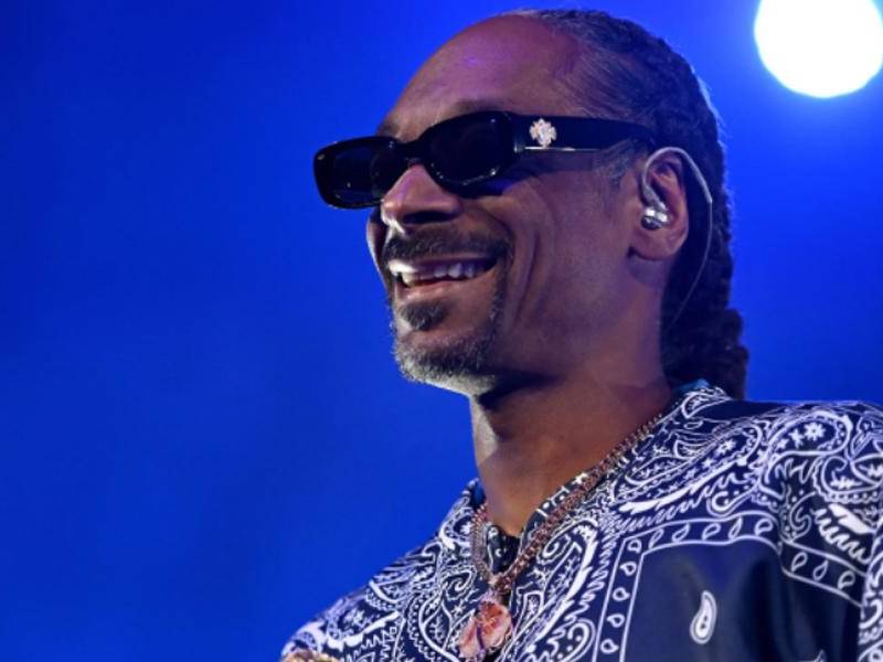 El rapero Snoop Dogg.